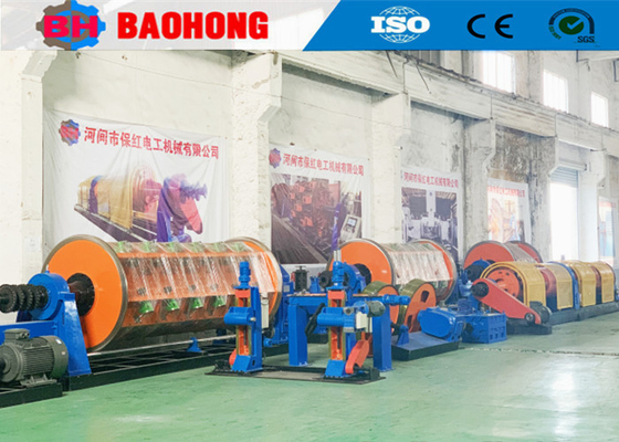 ACSR / AAC / ABC Máy bện cáp cao cấp Máy xoắn loại khung cứng
