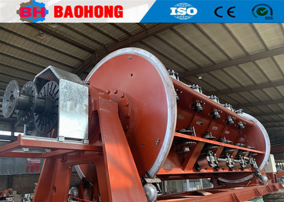 69m / phút Máy bện cứng Máy làm dây cáp xoắn