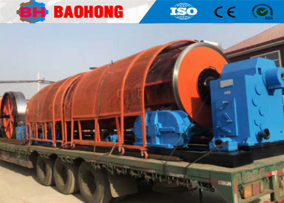 Máy buộc dây cứng cáp 720mm Bobbin thép với màn hình cảm ứng