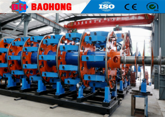 Máy kéo dây thép 1000mm Loại hành tinh 75 KW Máy cuộn dây cáp