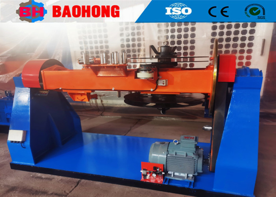 Máy cuộn dây kim loại thép Máy quấn dây cáp Vô cấp