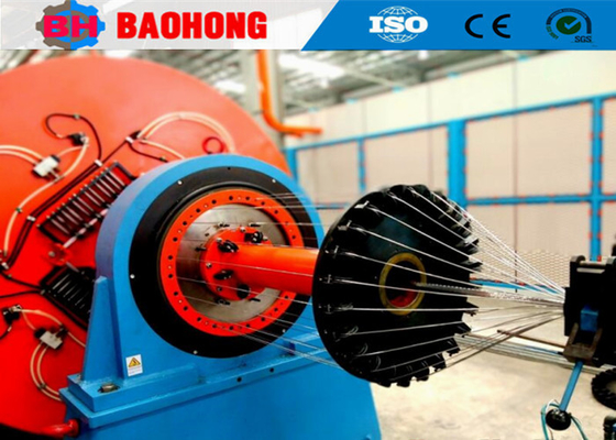Máy buộc dây bọc thép hành tinh 630 Mm Dây thép mạ kẽm 75kw