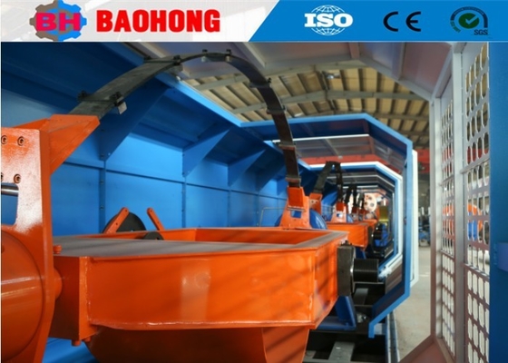 Máy xoắn loại bỏ qua cho dây chuyền sản xuất dây cáp