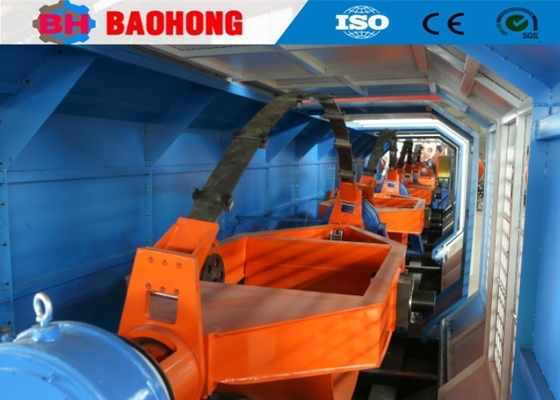 Máy xoắn cáp tốc độ cao Skip Strander Bow loại