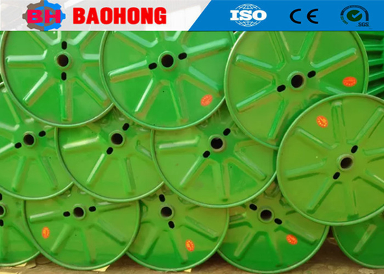 Máy cuộn chỉ cuộn cáp thép sóng cho ống một lớp