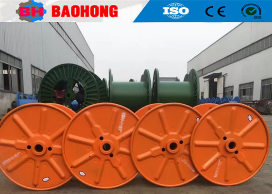 Cáp điện một lớp Spool Dây thép cuộn Tải lớn Cân bằng động tốt