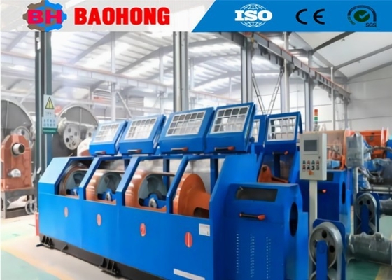 Máy buộc dây hình ống 22KW để làm dây cáp phanh dây thép