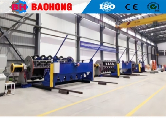 Máy tạo sợi nhôm và đồng loại cứng Với tải tự động / Máy làm cáp