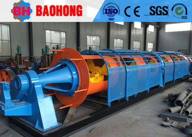 Máy bện loại hình ống 7 dây có chức năng xoắn ngược