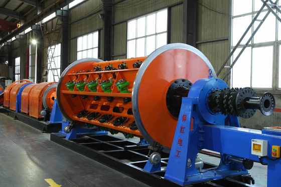 Máy bện cứng 500/1+6+12 dùng cho sản xuất dây và cáp