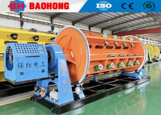 Máy tạo sợi nhôm và đồng loại cứng Với tải tự động / Máy làm cáp