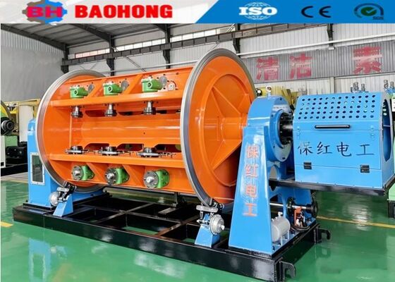 Máy tạo sợi nhôm và đồng loại cứng Với tải tự động / Máy làm cáp