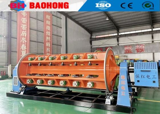 Máy tạo sợi nhôm và đồng loại cứng Với tải tự động / Máy làm cáp