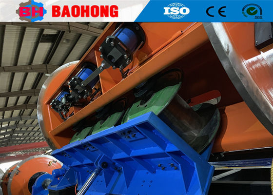 Máy cuộn dây và cáp khung cứng tự động 500mm suốt 253RPM