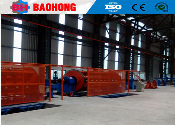 500/630/710 cứng nhắc loại Stranding máy cho dây đồng và cáp