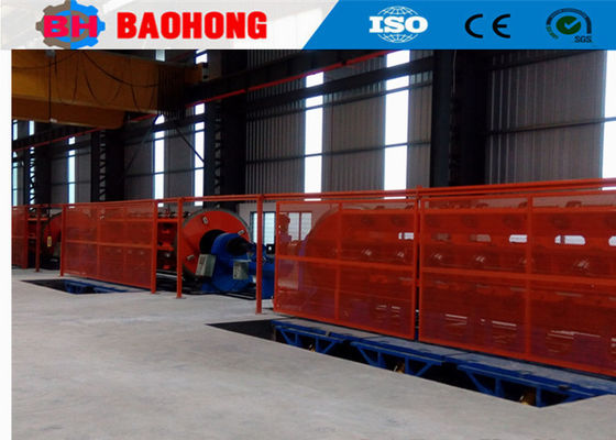 Máy quấn dây và cáp loại khung cứng nhắc có động cơ cho nhôm