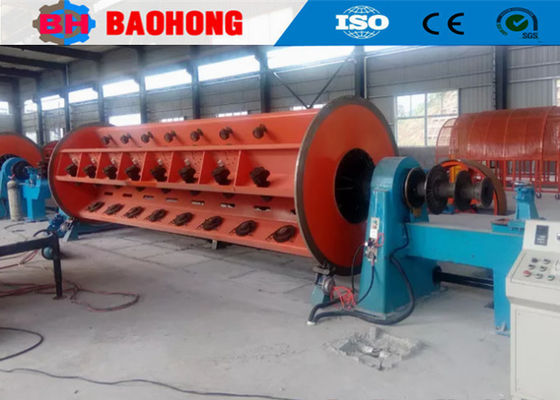 Máy buộc dây cứng cáp 720mm Bobbin thép với màn hình cảm ứng