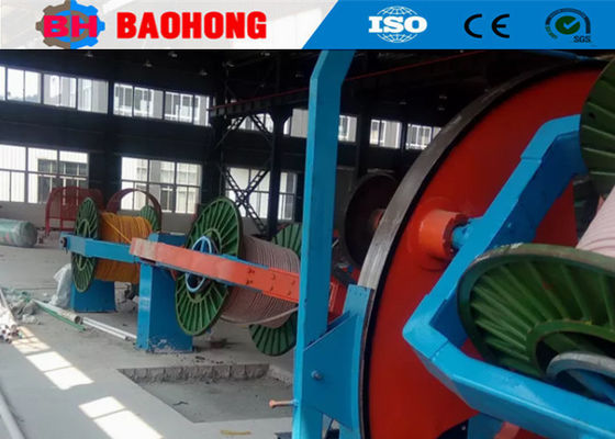1250/3 + 1 + 1 Cradle Loại cáp Making Machine Đối với cáp điện 240 SQMM