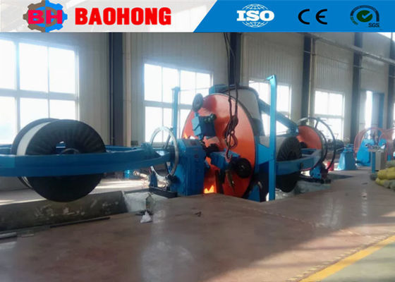 Cradle Loại cáp đặt máy 1600 Drum Twisting Machine tiết kiệm năng lượng