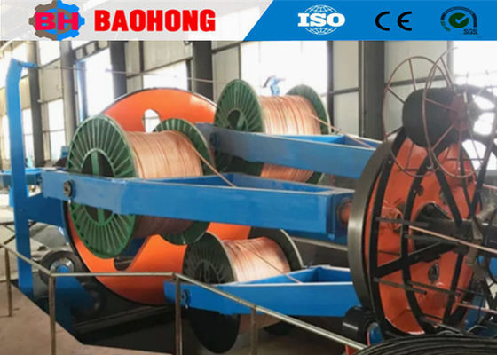 Dây cáp điện Stranding Machine, 1 + 1 + 3 cáp cáp Thiết bị đặt