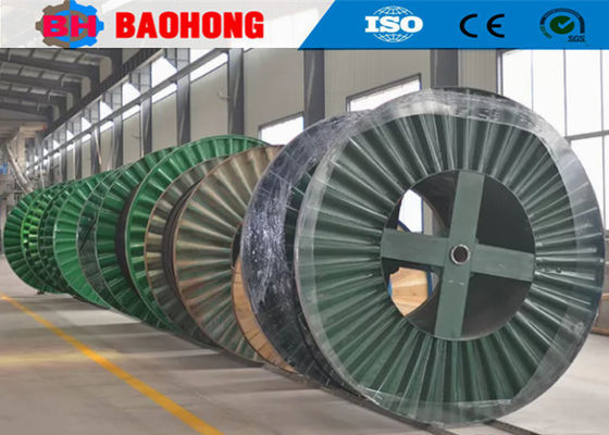 Tấm mặt bích Loại thép cáp Reeling Drum ổn định cấu trúc