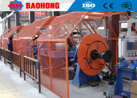 1250/1 + 3 Bỏ qua cáp đặt lên máy 1250 Mm Drum 15KW Traction Motor