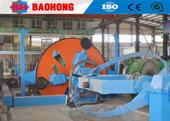 Máy xếp cáp loại nôi 21RPM Xoay 1000MM Chiều cao trung tâm
