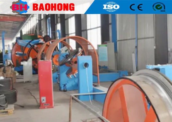 Máy xếp cách điện cáp biển với máy ép