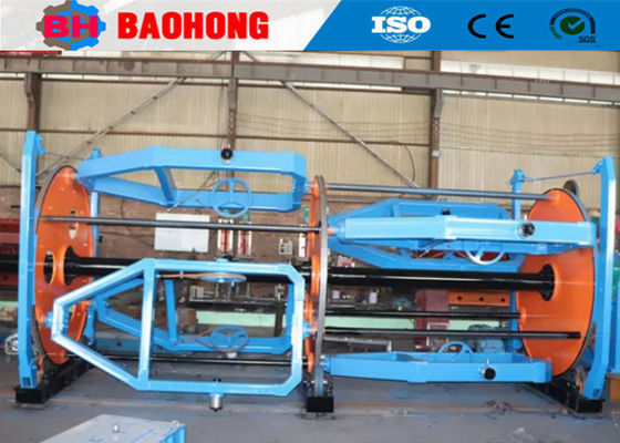 Al Wire Laying Up Machine Thiết bị làm cáp Thiết bị rút lui Xoắn ốc