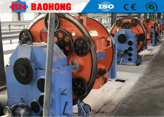 Máy buộc dây cáp tốc độ cao Máy uốn sợi hành tinh bằng thép