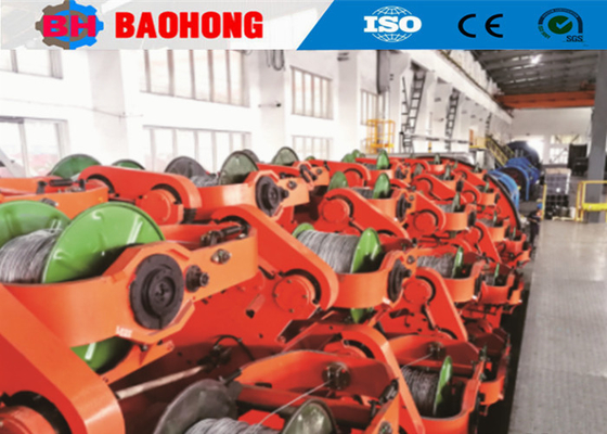 Máy xoắn cáp nhôm đồng với dây thép bọc thép