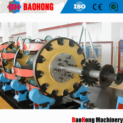 Máy bọc dây thép điều khiển PLC 100% Back Twist