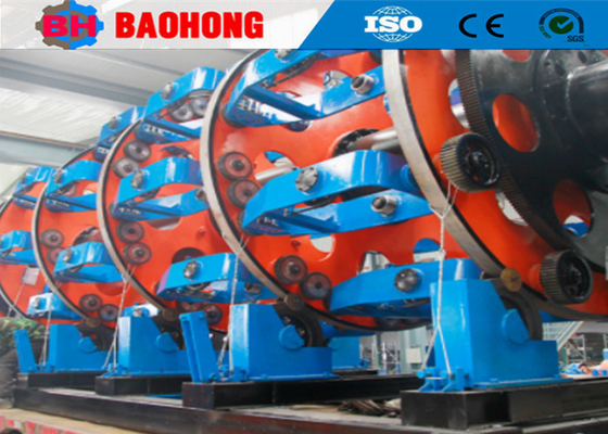 Máy bọc cáp thép loại hành tinh có chức năng vặn ngược