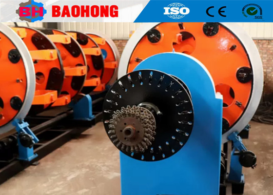 Dây thép Armouring máy Cradle Loại High Rotating Speed