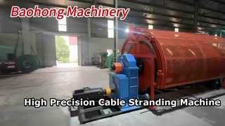 Máy bện cáp loại khung cứng với bộ truyền động động cơ độc lập cho nhôm tròn đồng