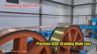 Máy tạo sợi cứng có độ chính xác cao để sản xuất ACSR